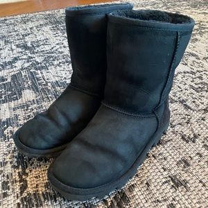 Black UGG boots size 8